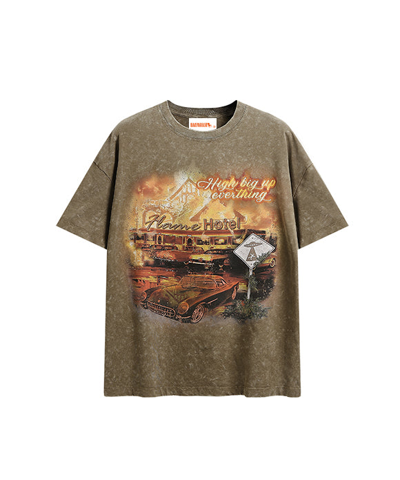 BAKYARDER Street Washed Vintage Tee