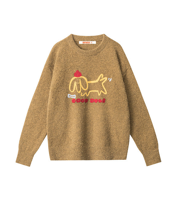 BAKYARDER Vintage Fun Dog Sweater