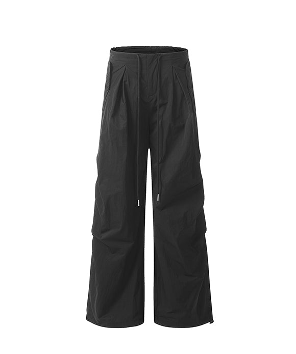 BAKYARDER Vintage Pleated Paratrooper Cargo Pants