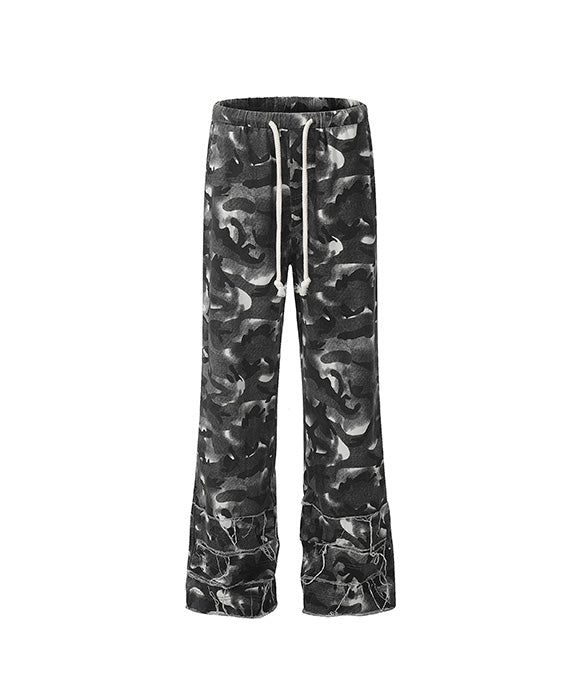 BAKYARDER Vintage Wash Camouflage Pants