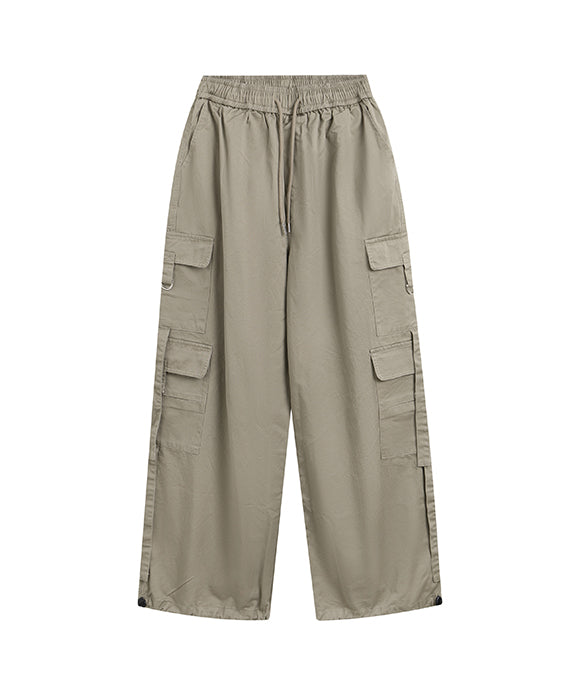 BAKYARDER Multi-pocket Utility Casual Pants