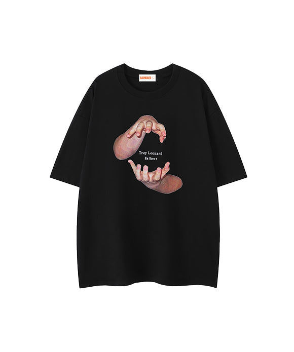 BAKYARDER Creative Gesture Printed Tee