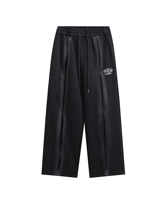 BAKIARDER Pantalon plissé de style de rue