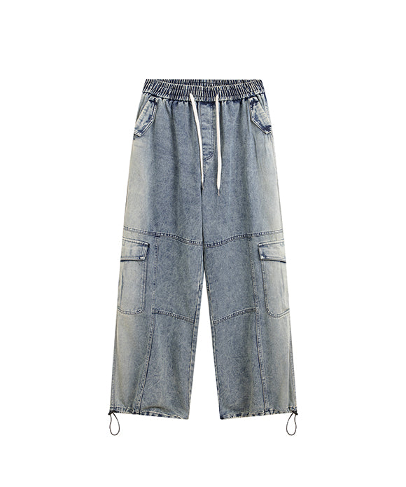 BAKYARDER Vintage Distressed Denim Jeans