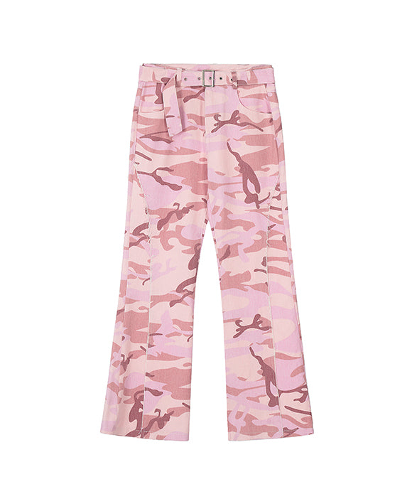 BAKYARDER Pink Camouflage Cargo Pants