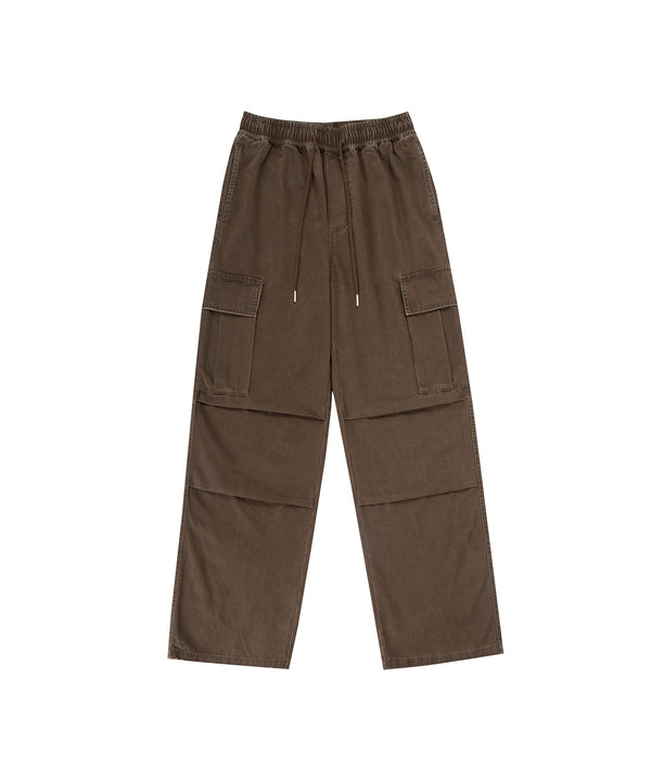 BAKYARDER Vintage Casual Drawstring Cargo Pants