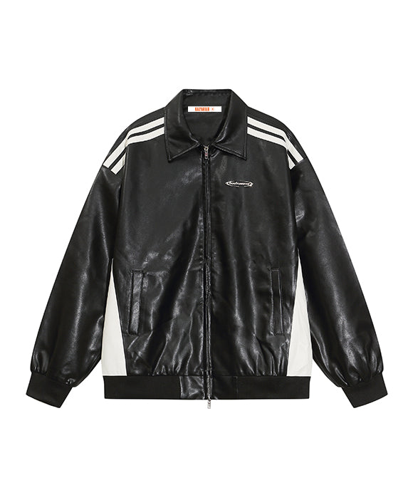 BAKYARDER Vintage Sports Motorcycle Jacket