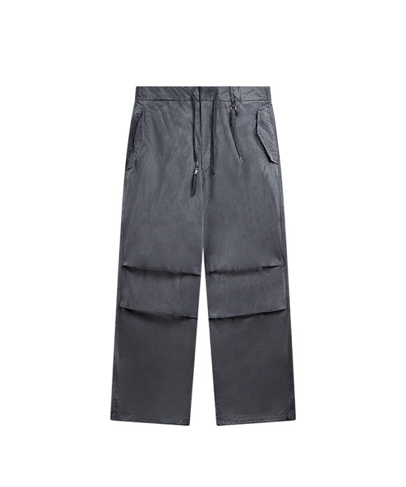 BAKYARDER Street-style Vintage Washed Paratrooper Pants