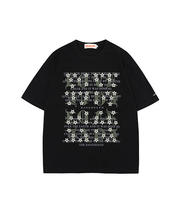 BAKYARDER Vintage Star Print Tee