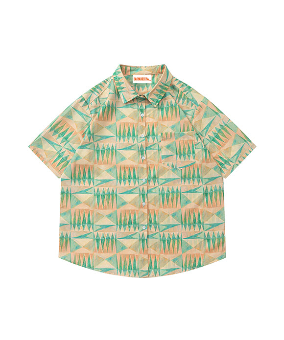 BAKYARDER Vintage All-Over Print Shirt