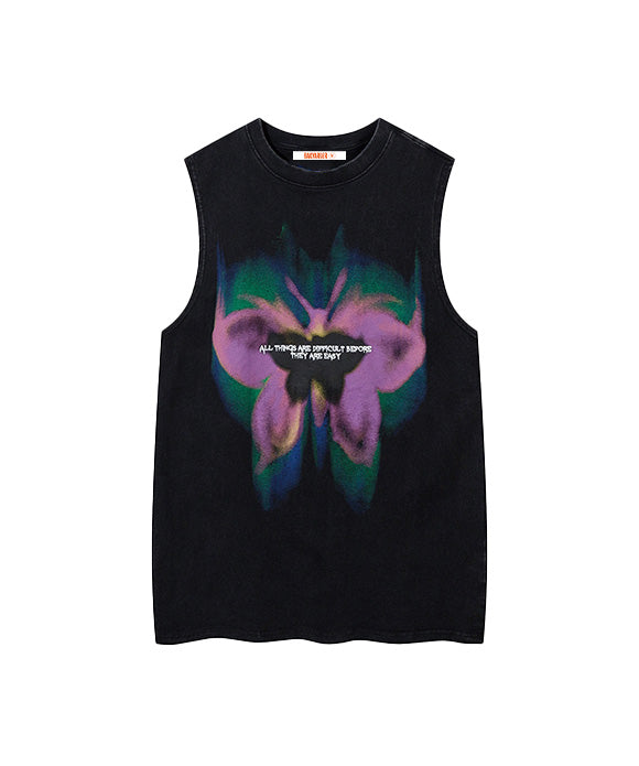 BAKYARDER Gradient Butterfly Vest