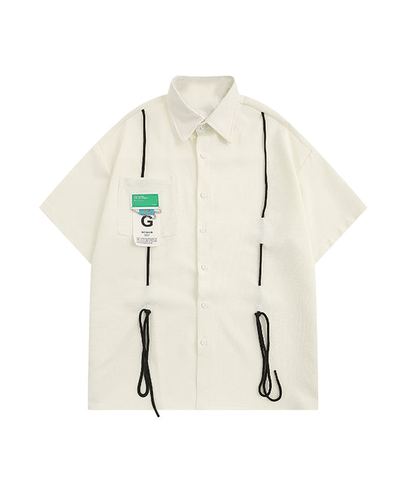 BAKYARDER Vintage Rope Detail Shirt