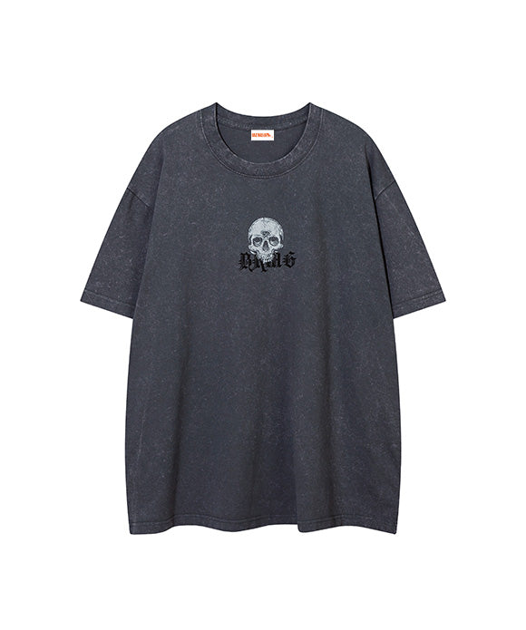 BAKYARDER Dark Skull Printed Tee