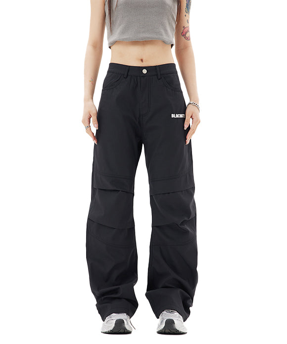 BAKYARDER Vintage Pleated Casual Sport Pants