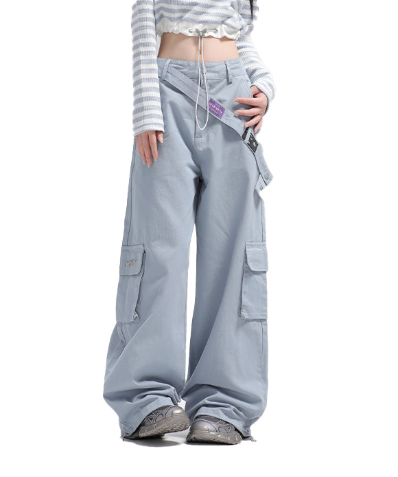 BAKYARDER Retro Trendy Cargo Pants