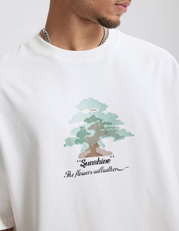 BAKYARDER 3D Forest Print Tee