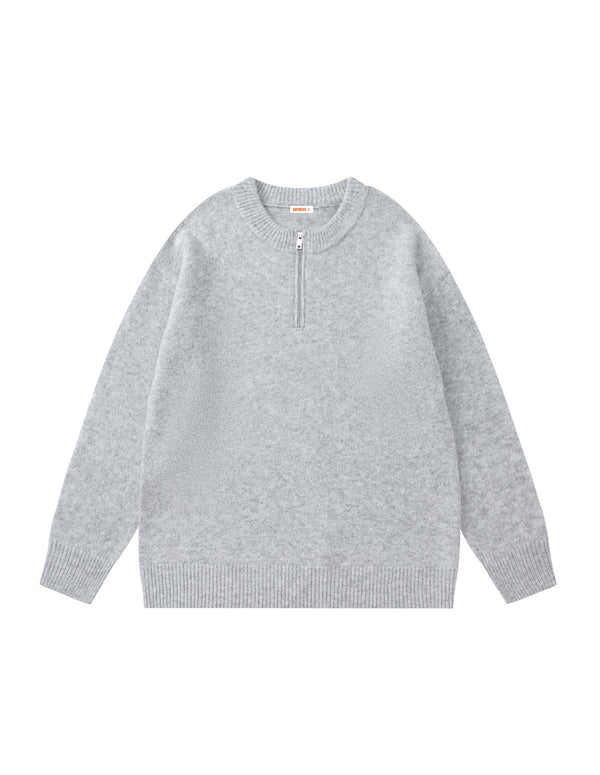 BAKYARDER Vintage Half-Zip Pullover Sweater