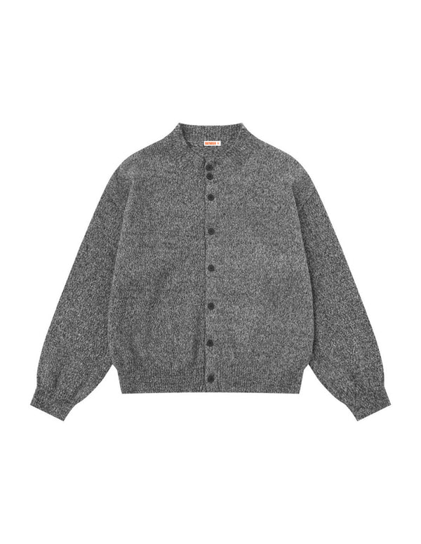 BAKYARDER Minimalist Solid Color Cropped Cardigan Sweater