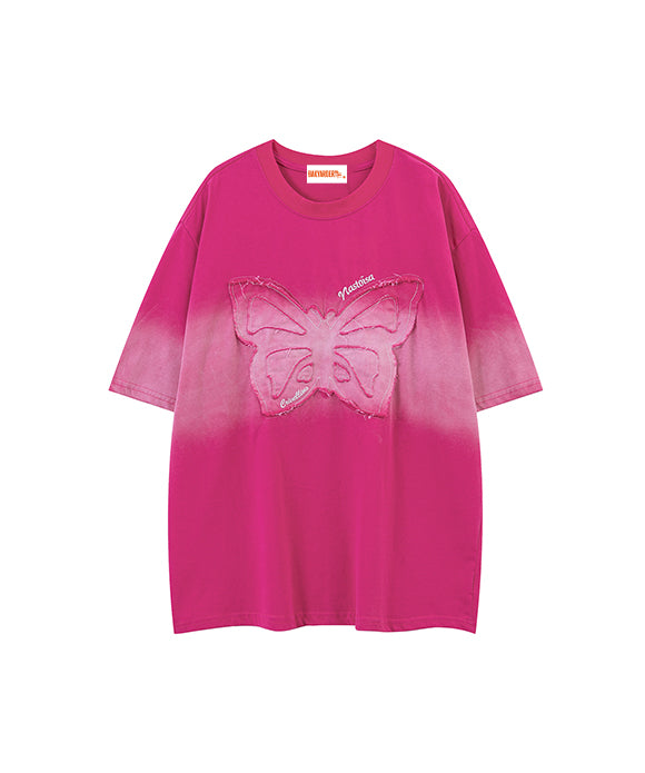 BAKYARDER Butterfly Patch Tee