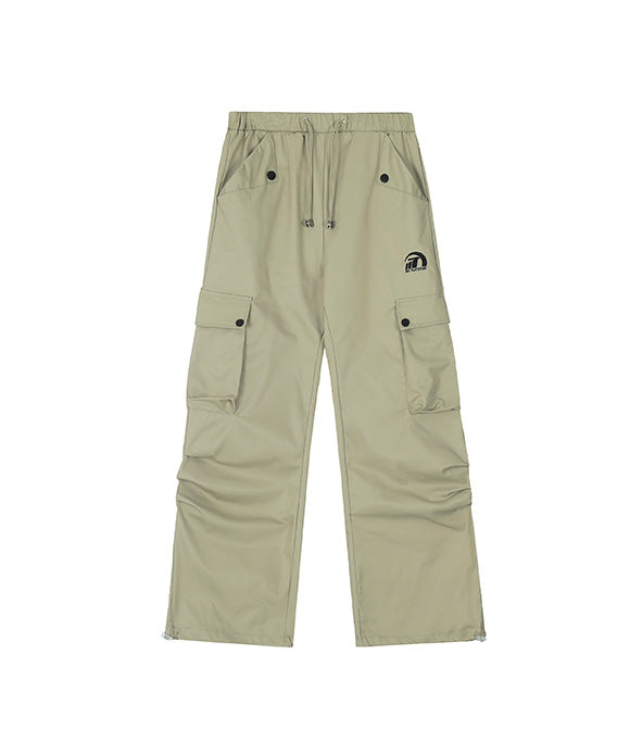 BAKYARDER High Street Style Multi-Pocket Work Pants