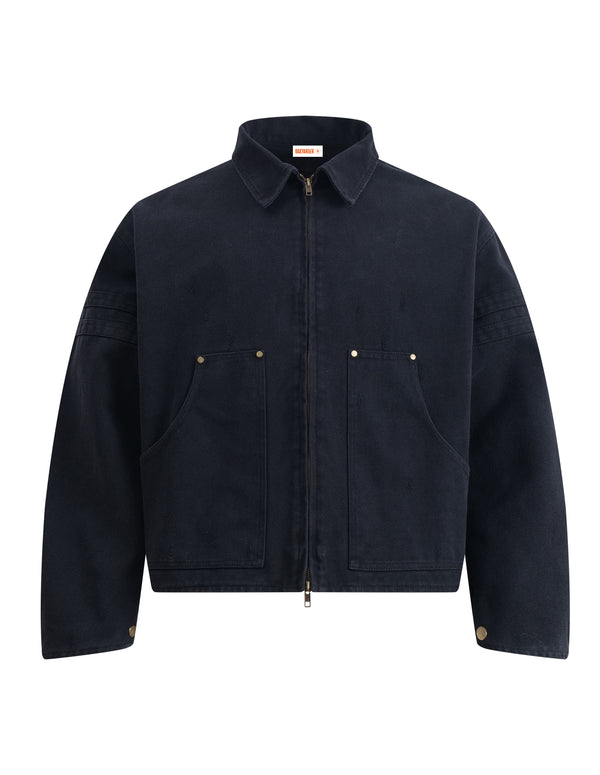 BAKYARDER Vintage Washed Workwear Jacket