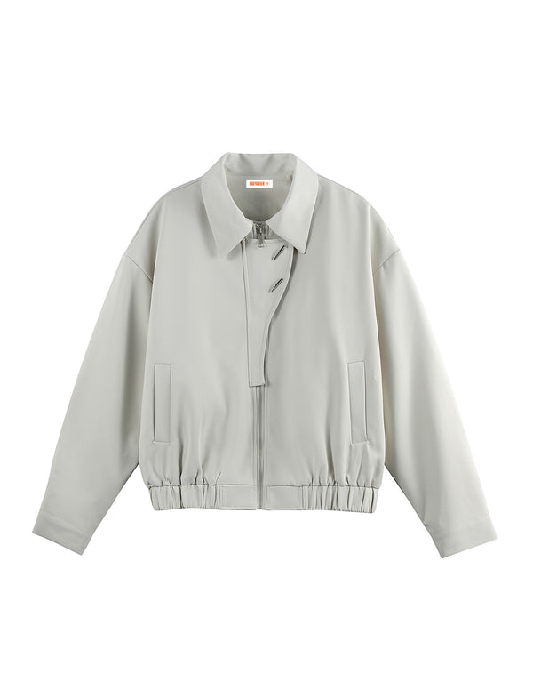 BAKYARDER Minimalistische, locker sitzende, kurze Bomberjacke