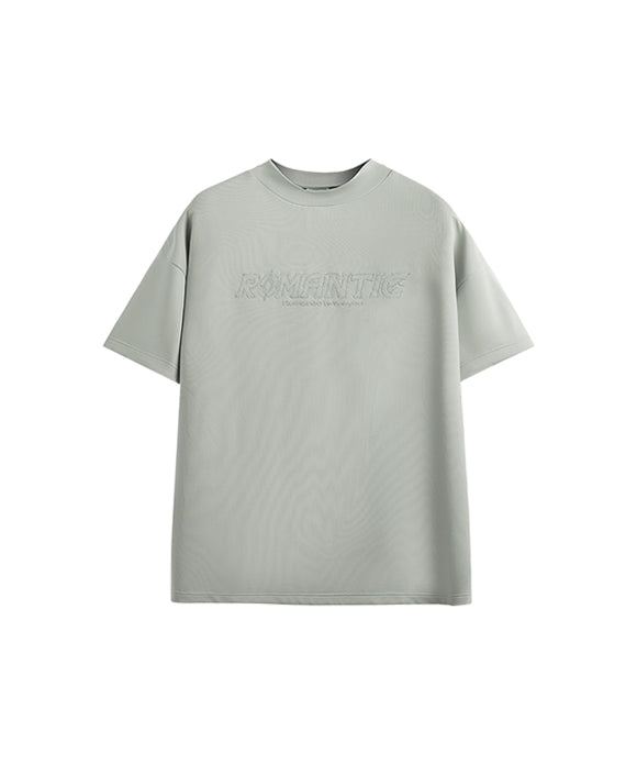 BAKYARDER Silver Thread Letter Tee