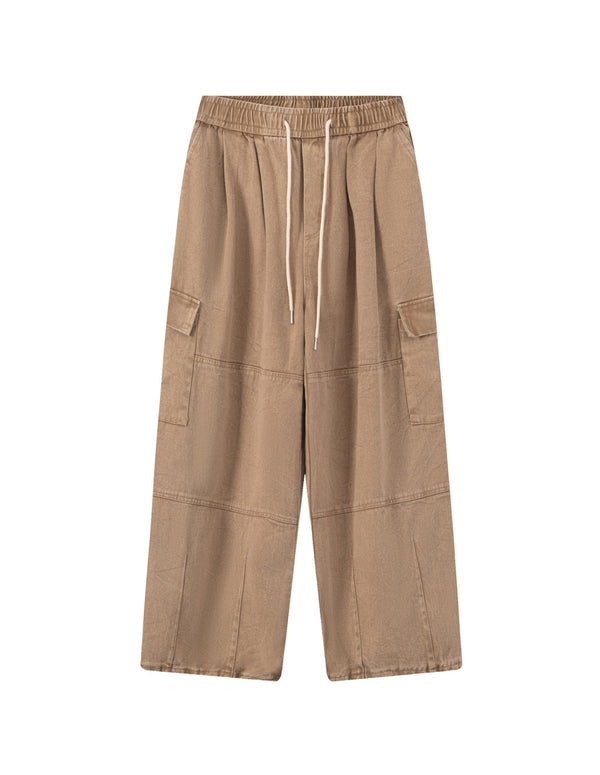 BAKYARDER Street-style Hip-Hop Workwear Denim Pants