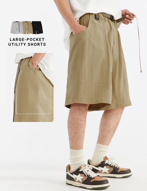 BAKYARDER Cargo Pocket Utility Shorts