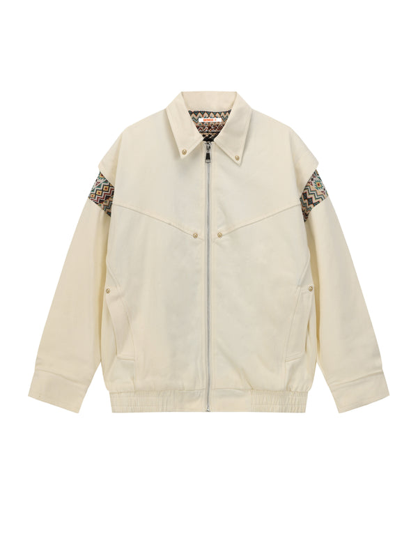 BAKYARDER – Dekonstruierte, geschichtete Bomberjacke in Kurzform