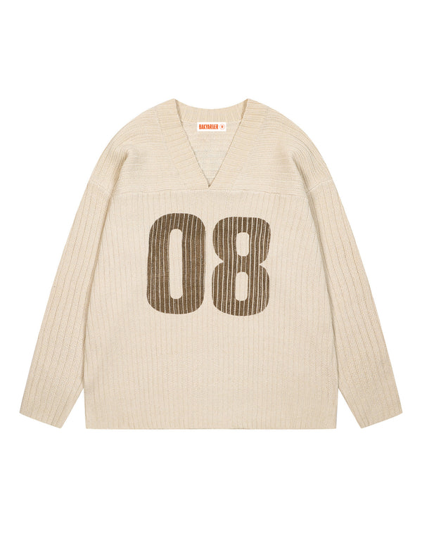 Pull de sport à col en V BAKYARDER