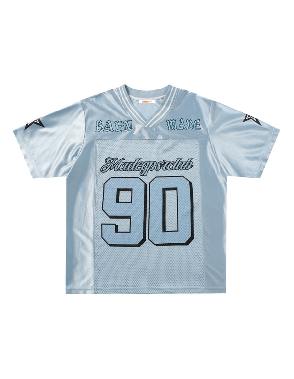 BAKYARDER Vintage 90  Patchwork Mesh Sports Tee