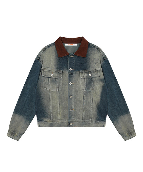 BAKYARDER  Vintage Faded Ombre Jacket