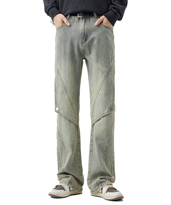 BAKYARDER Vintage Gradient Cargo Jeans