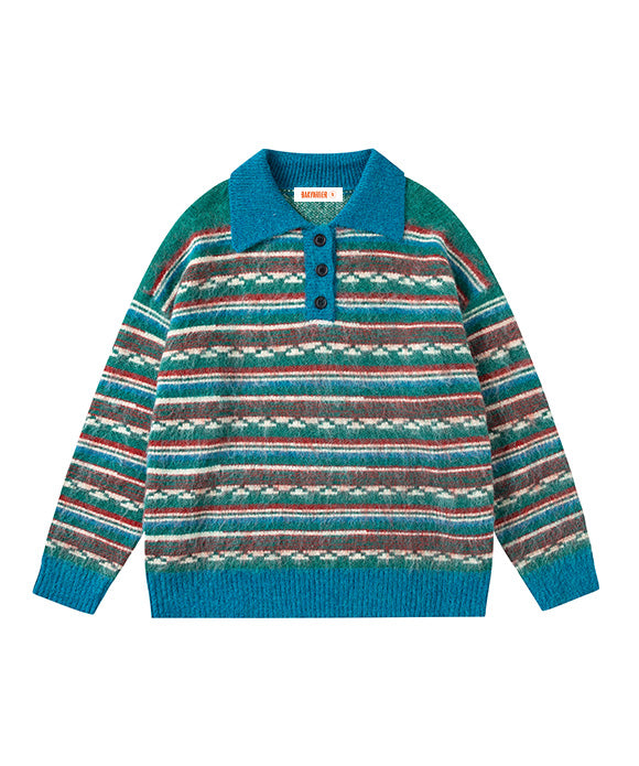 Pull ample vintage colorblock BAKYARDER