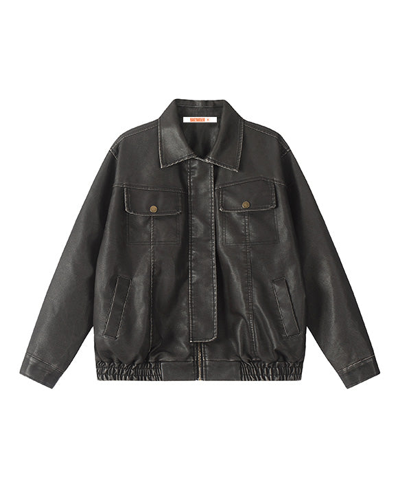 BAKYARDER Vintage Merad Biker Jacket