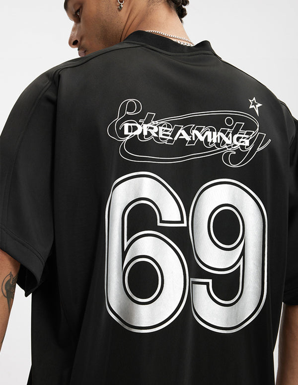 BAKYARDER Vintage Sport Letter Tee